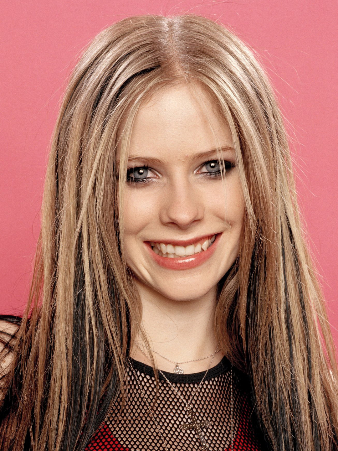 Avril Lavigne in her teens