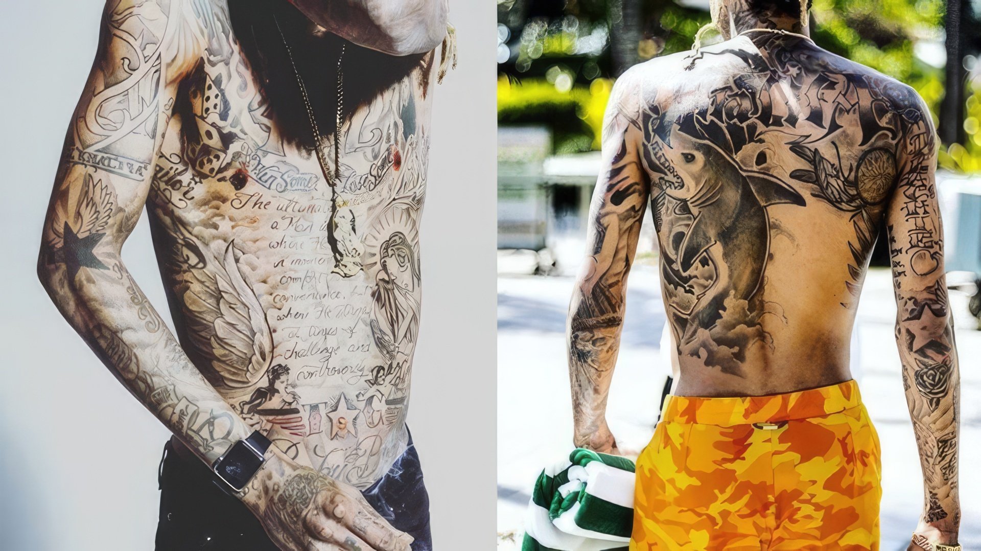 Wiz Khalifa tattoos