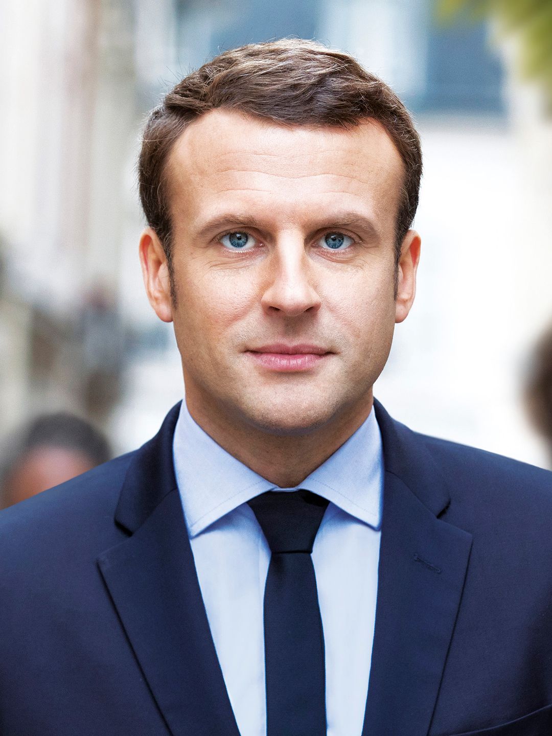 Emmanuel Macron current look