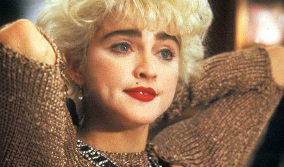 Young Madonna in the film Who`s that girl?