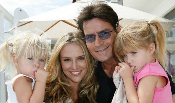 Currently, Charlie Sheen is banned from ever visiting his daughters