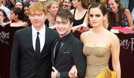 The heroes of the «Harry Potter»