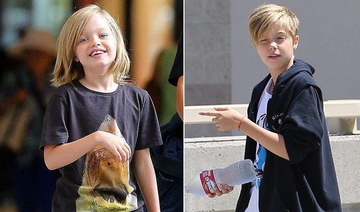 Angelina Jolie and Brad Pitt's child, John (Shiloh), also transitioned quite early