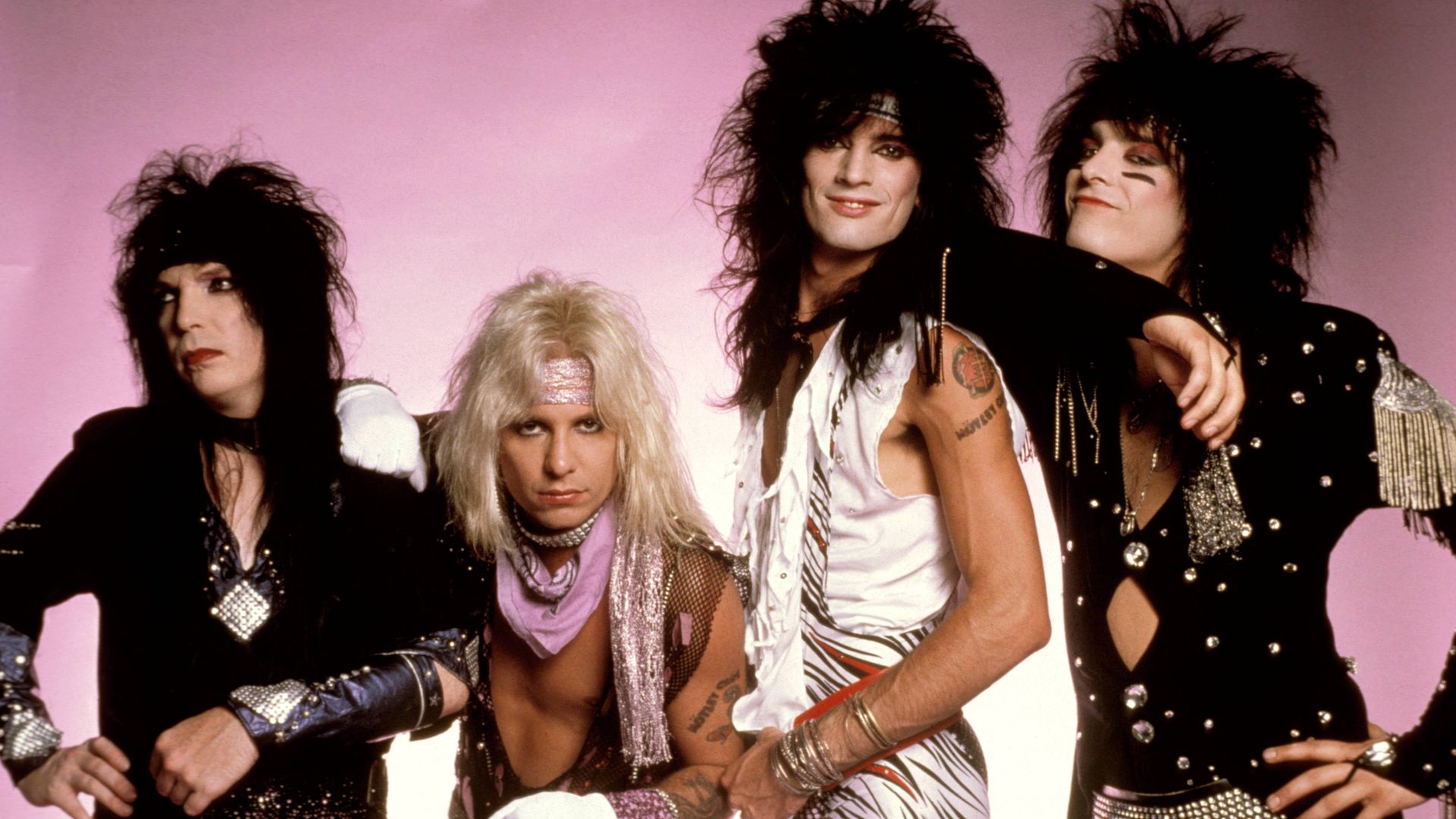 Mötley Crüe in the 80's