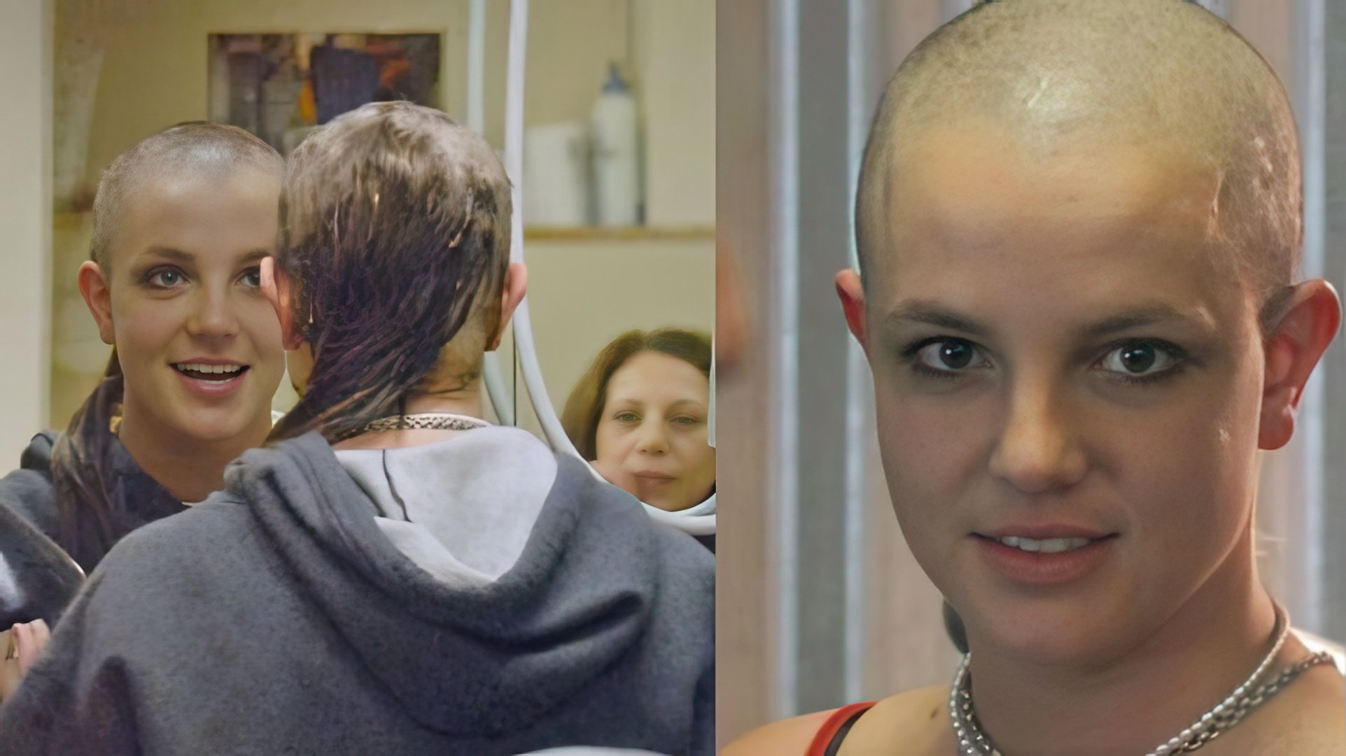 Britney Spears shaved her head in 2007