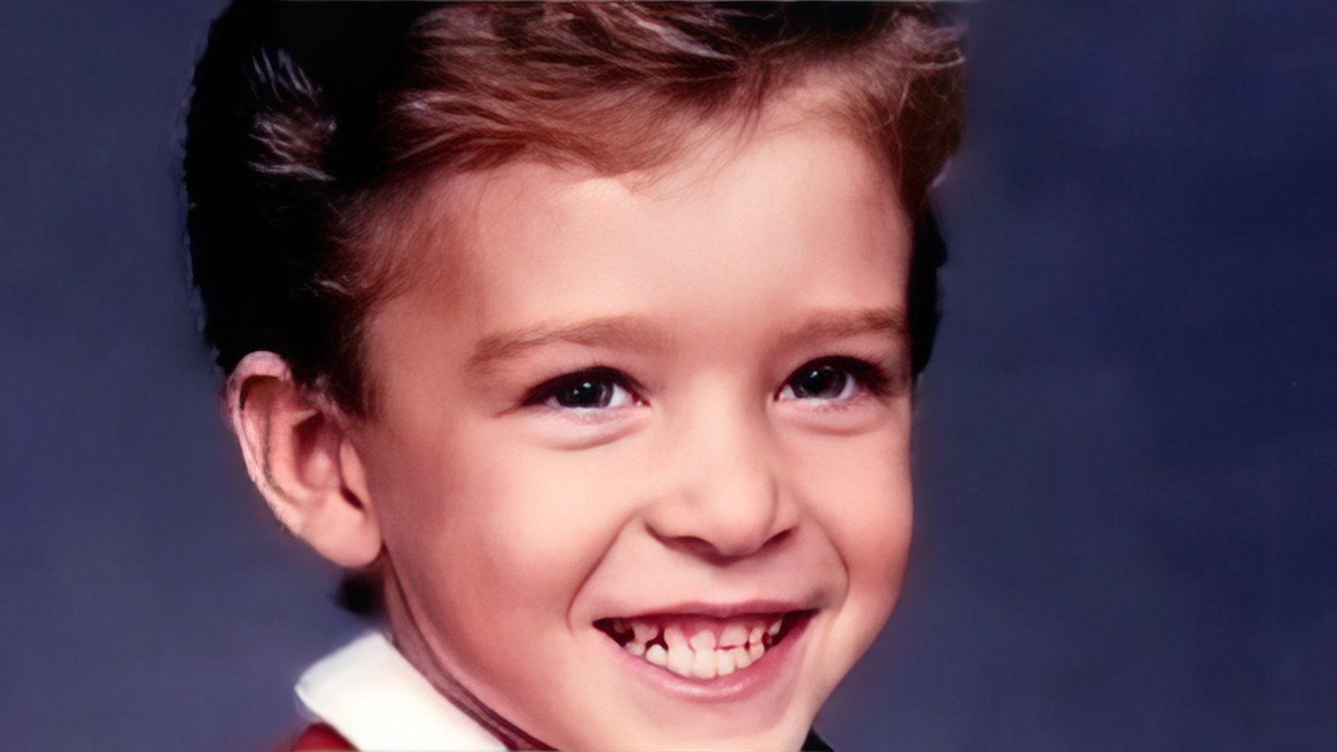Justin Timberlake grew up as a happy boy