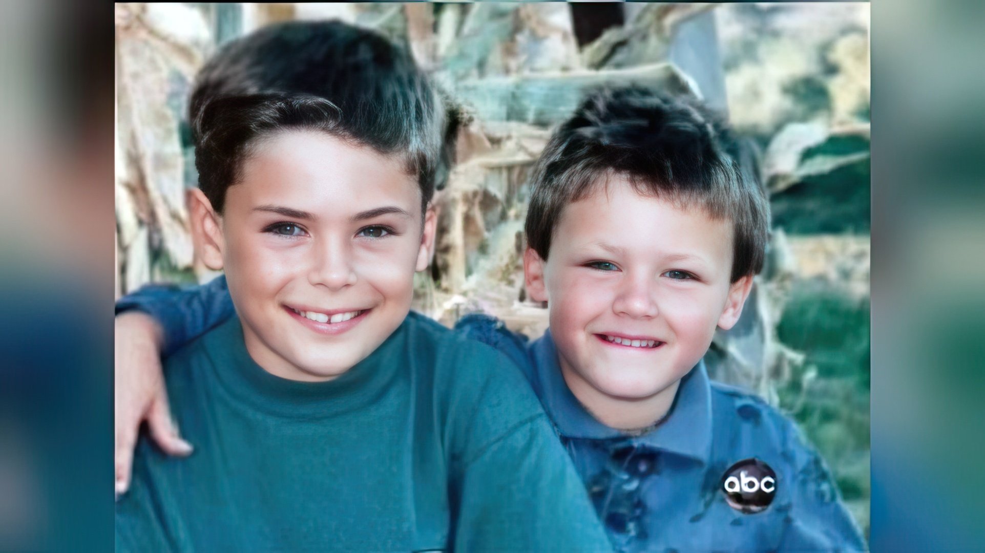 Little Zac Efron with his younger brother Dylan