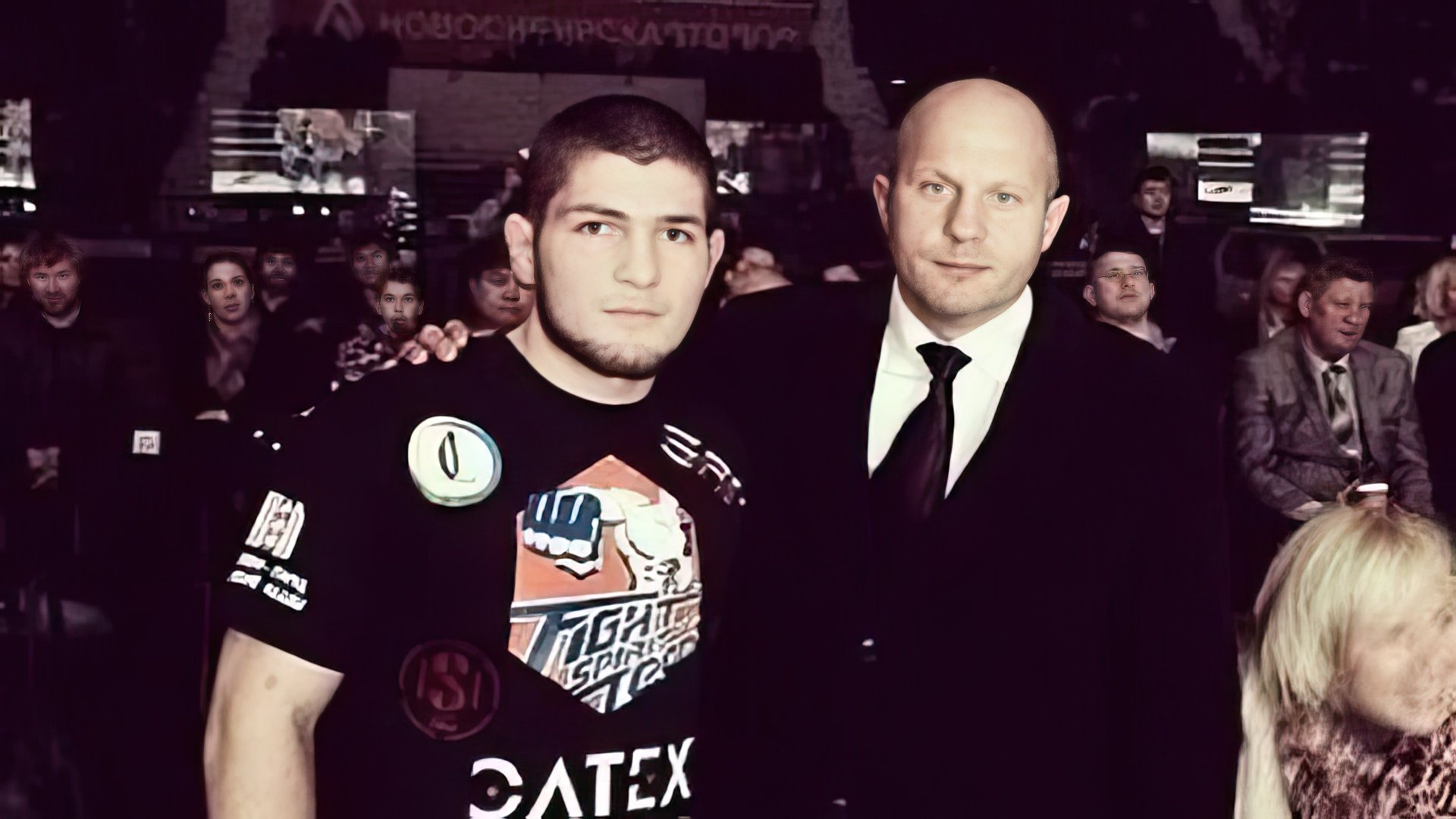 Khabib Nurmagomedov and Fedor Emelianenko