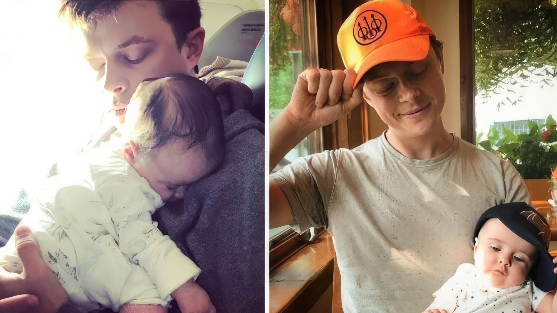 Dane DeHaan and his daughter Bowie