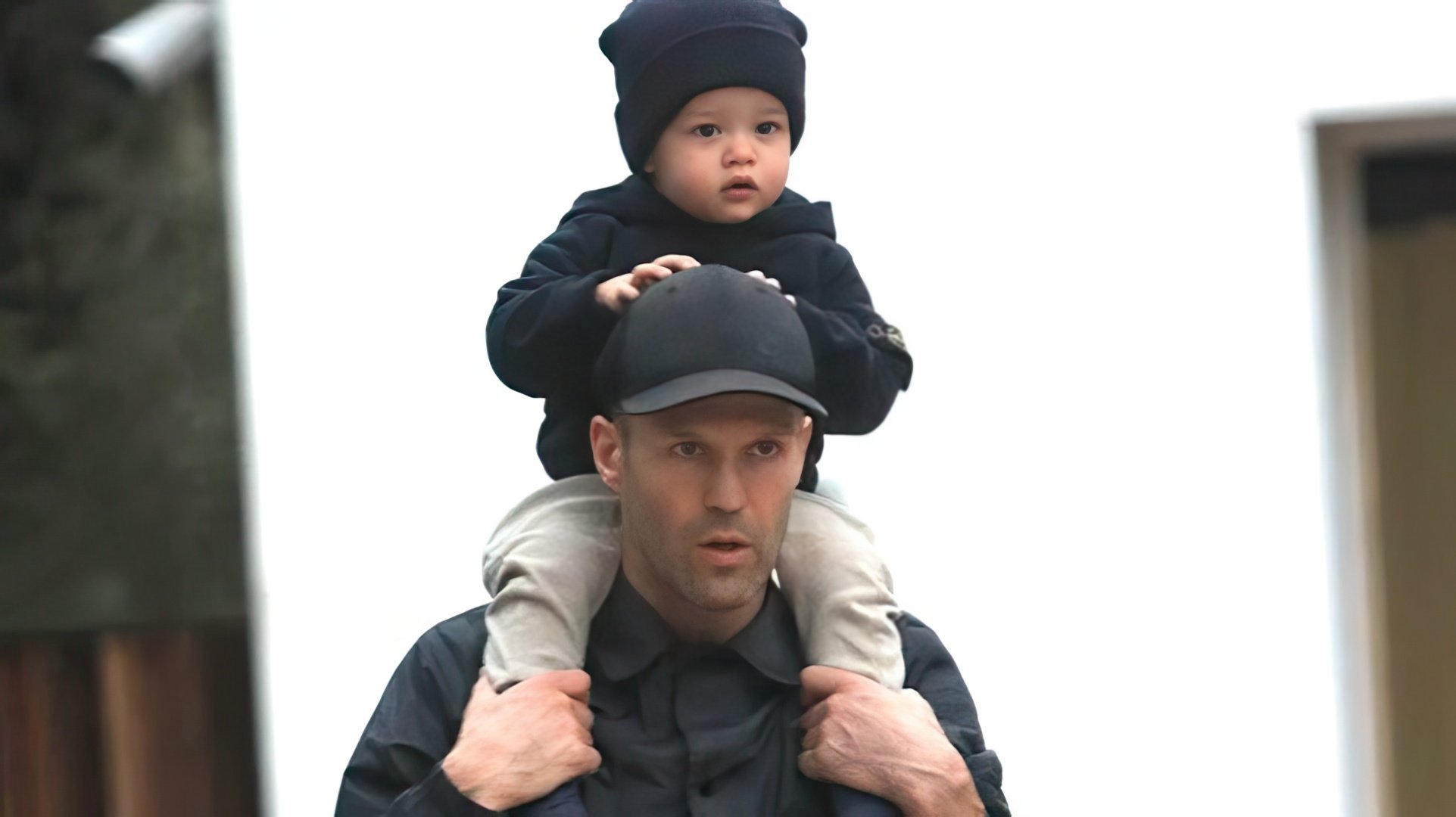 Jason Statham and his son Jack