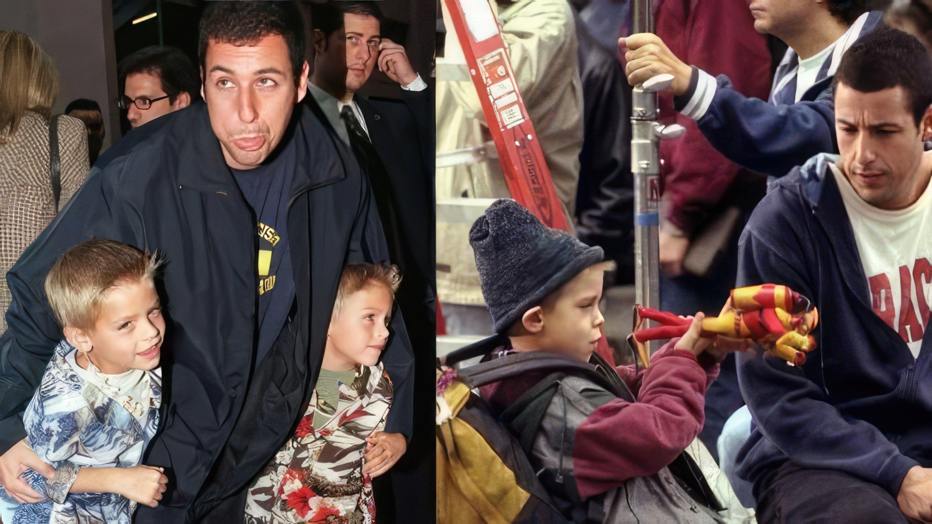 Along with Adam Sandler the twins Sprouse took part in the «Big Daddy»