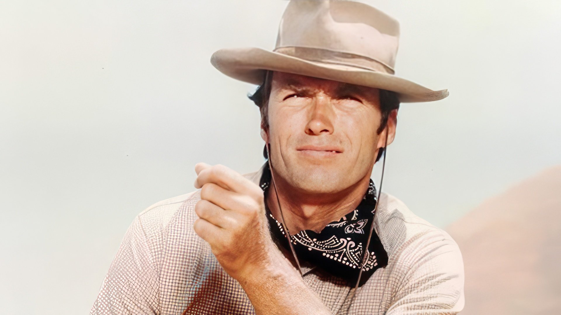 Clint Eastwood in the «Rawhide» TV series