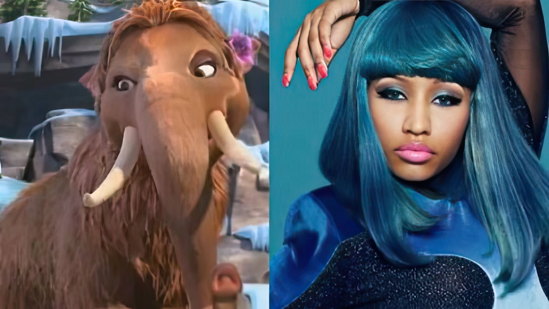 Nicki Minaj voiced Steffie in the fourth part of the animation «Ice Age»