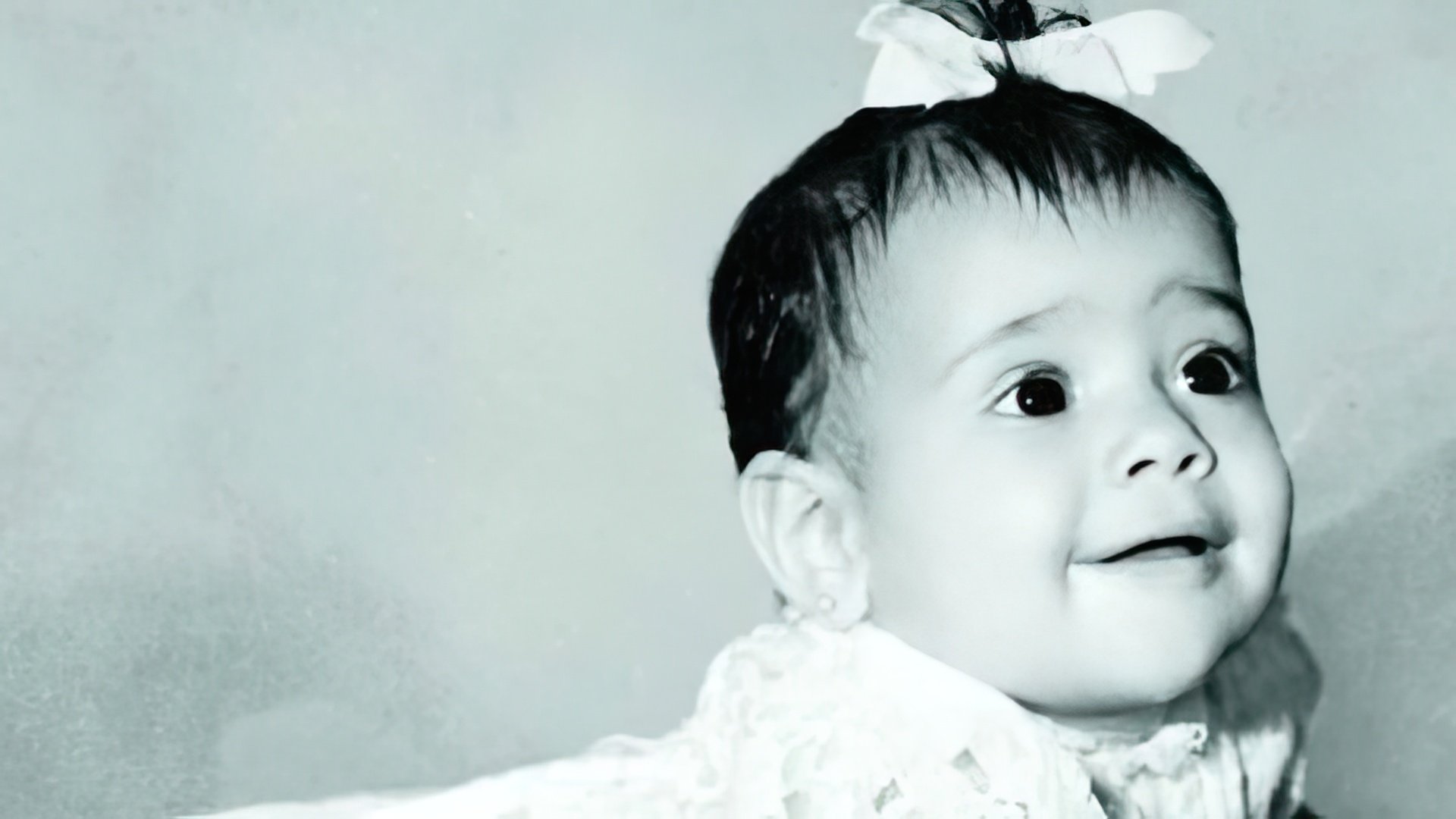 Salma Hayek as a child