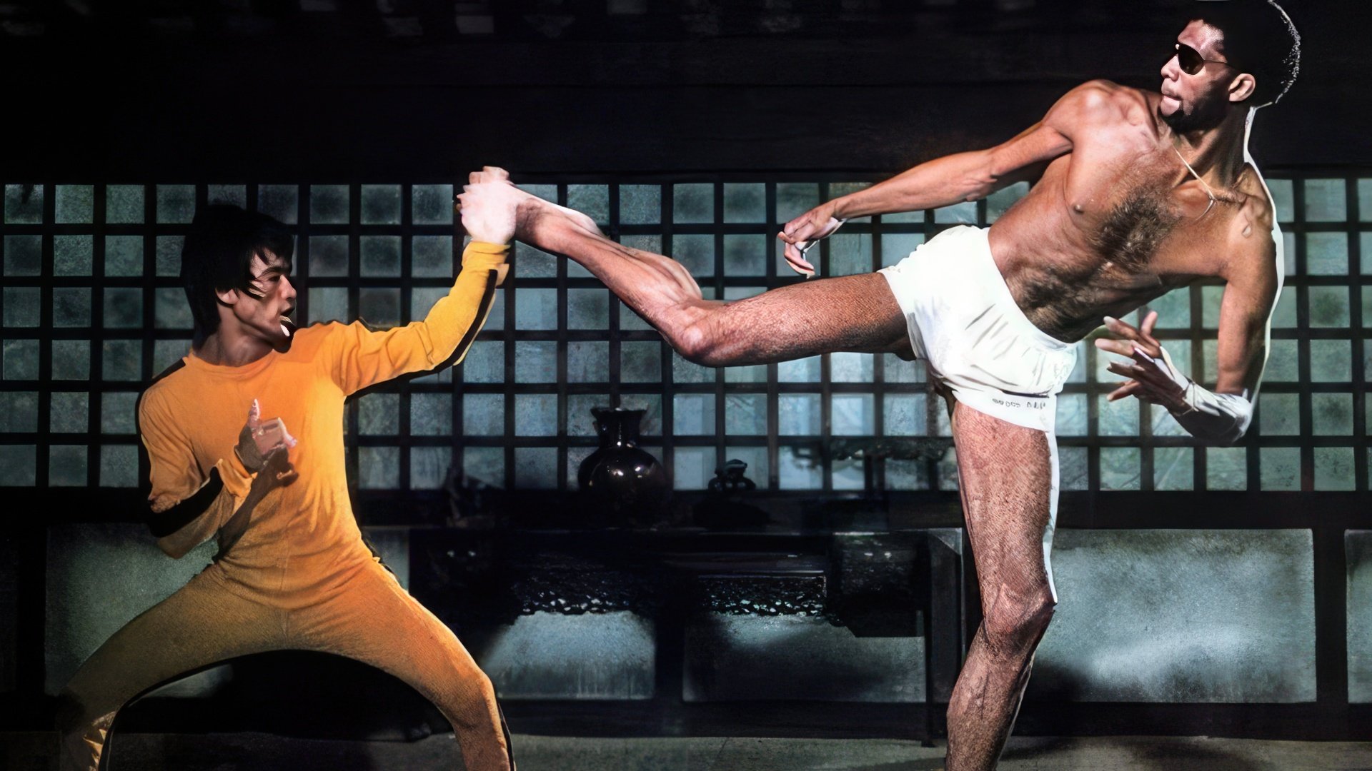 A scene from «Game of Death»