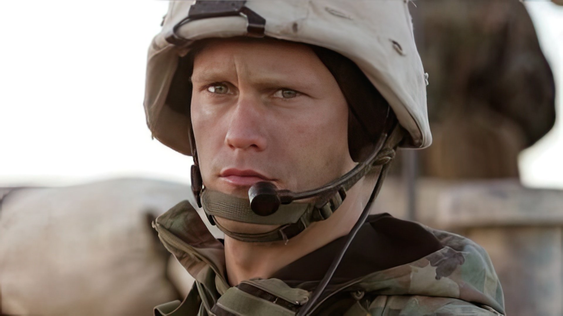 «Generation Kill»: Alexander Skarsgård in the role of Sergeant Iceman