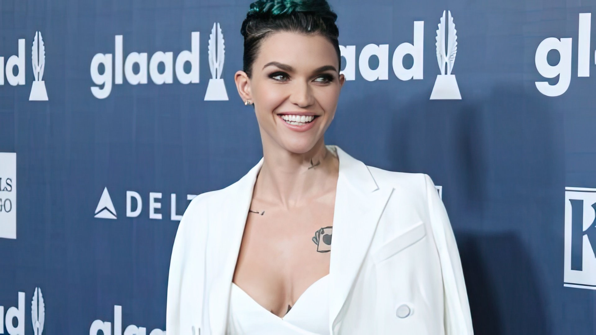 Ruby Rose at the premiere of the Meg