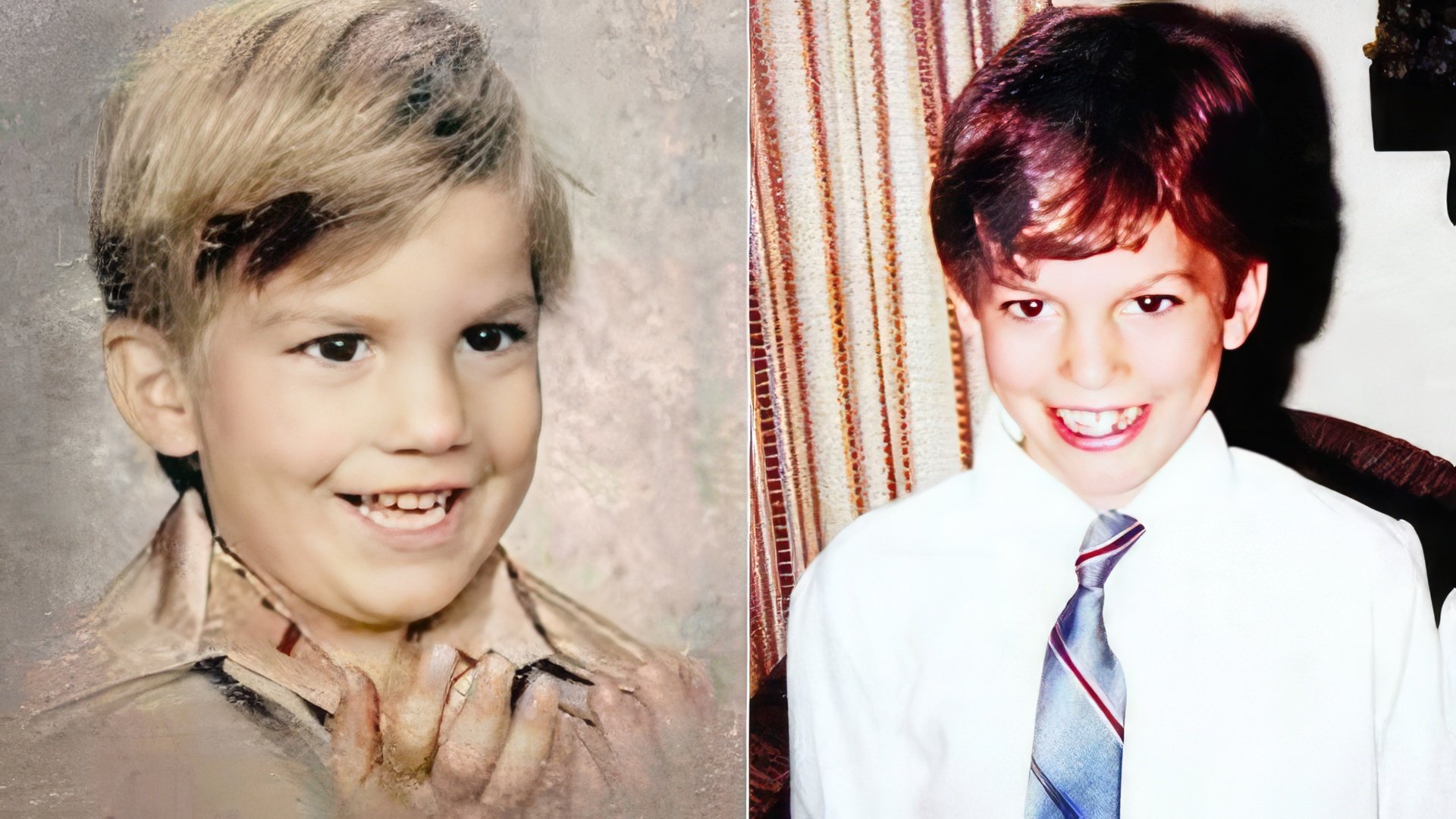 Ashton Kutcher as a child
