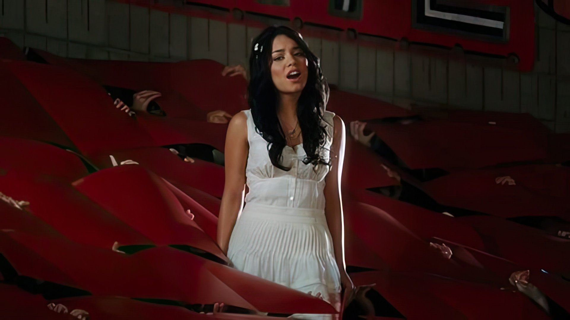 Vanessa Hudgens in the High School Musical movie