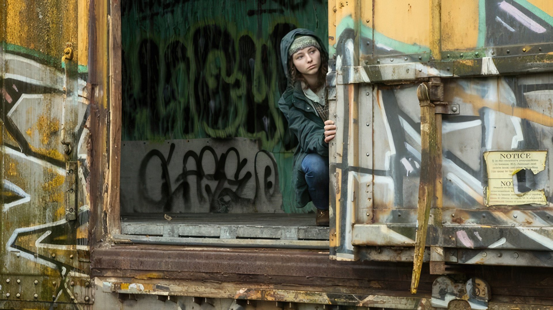 A still from Leave No Trace