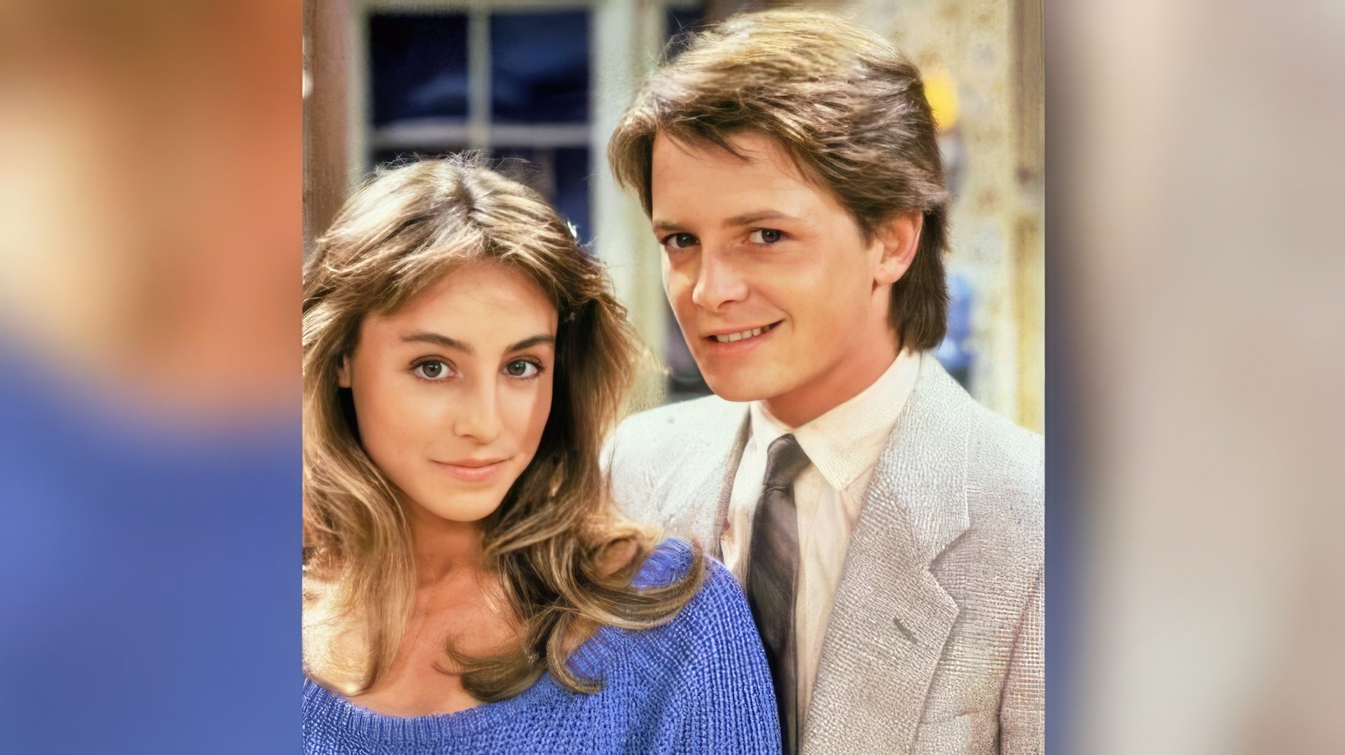 Michael and Tracy met on the set of Family Ties