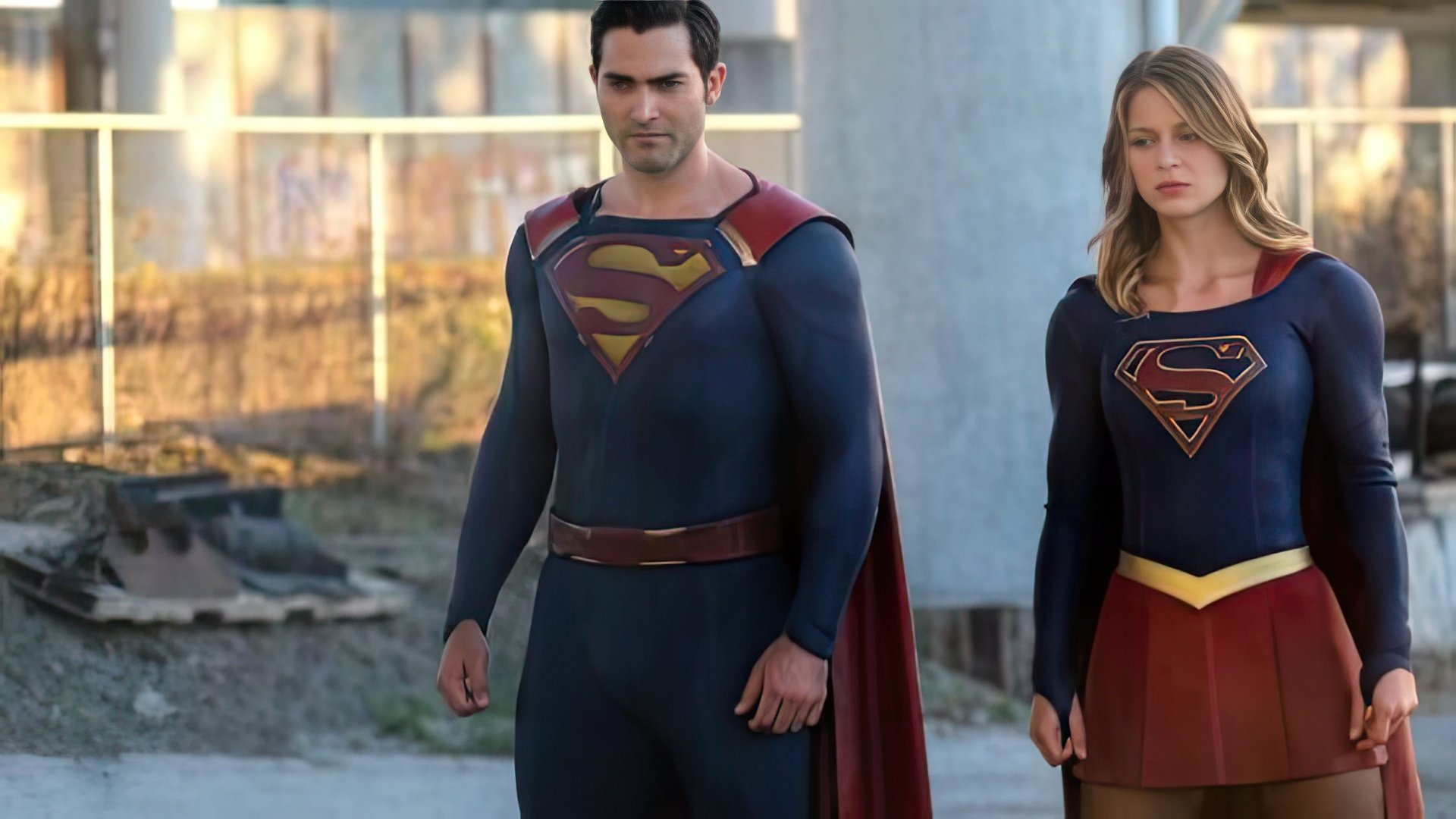 Shot from the TV series Supergirl