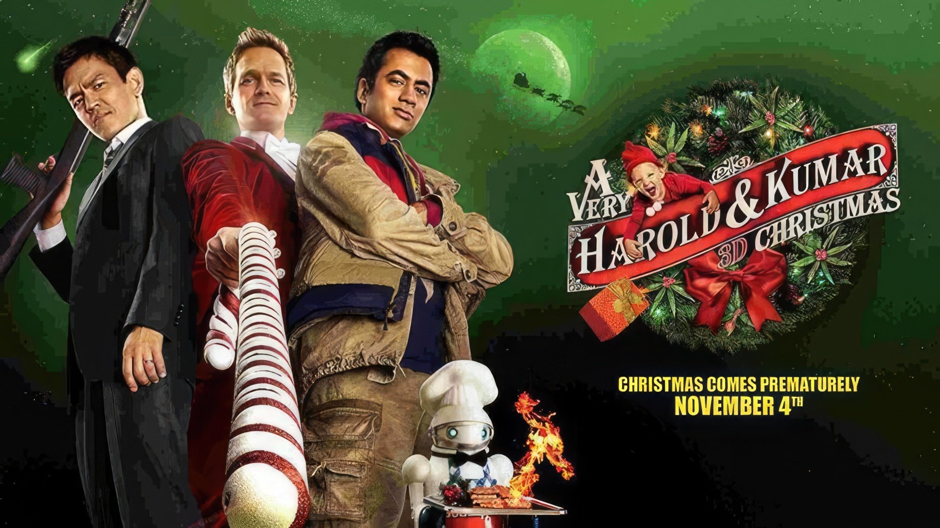 John Cho in the Comedy A Very Harold & Kumar 3D Christmas