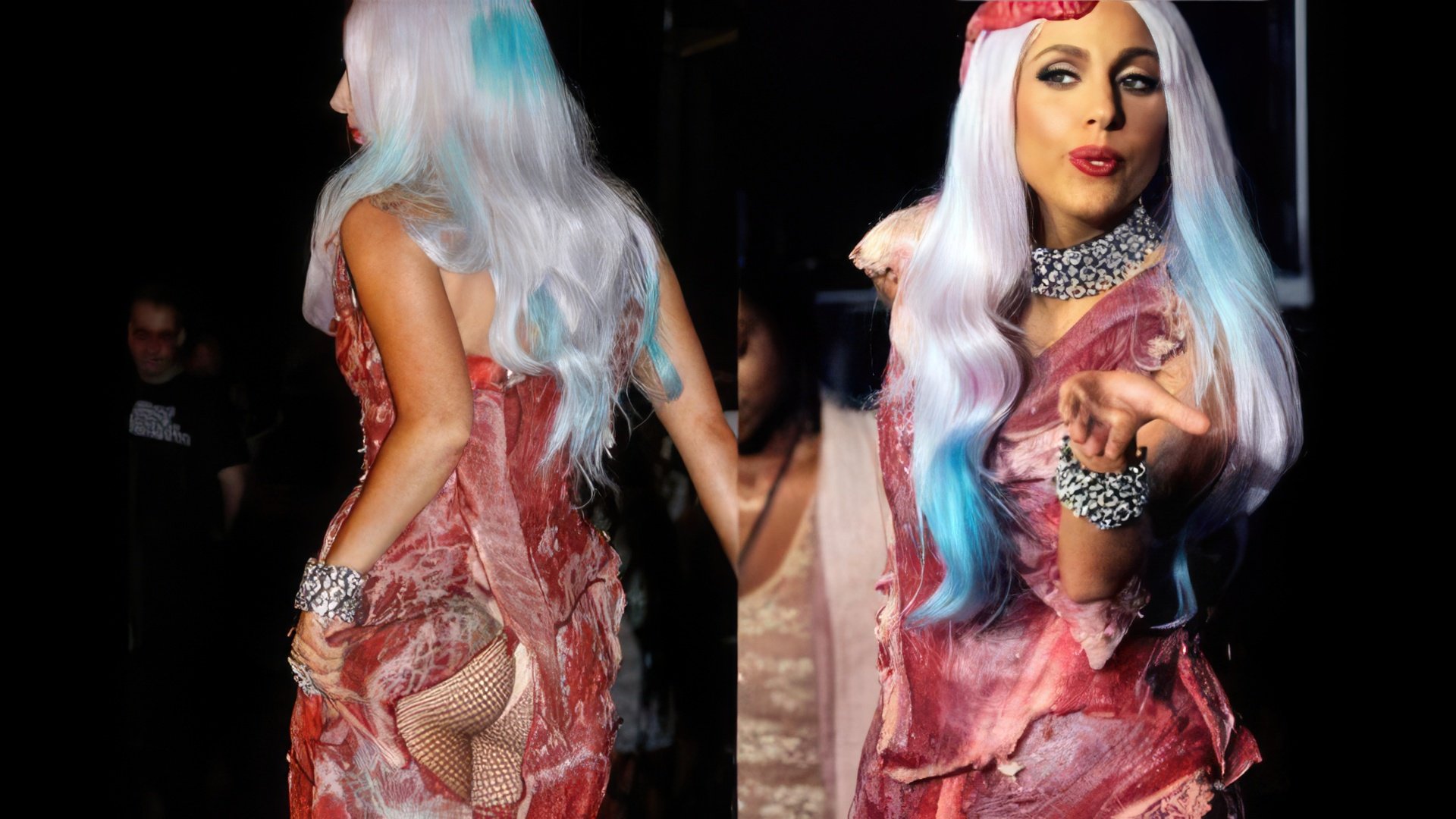 Lady Gaga’s famous meat dress