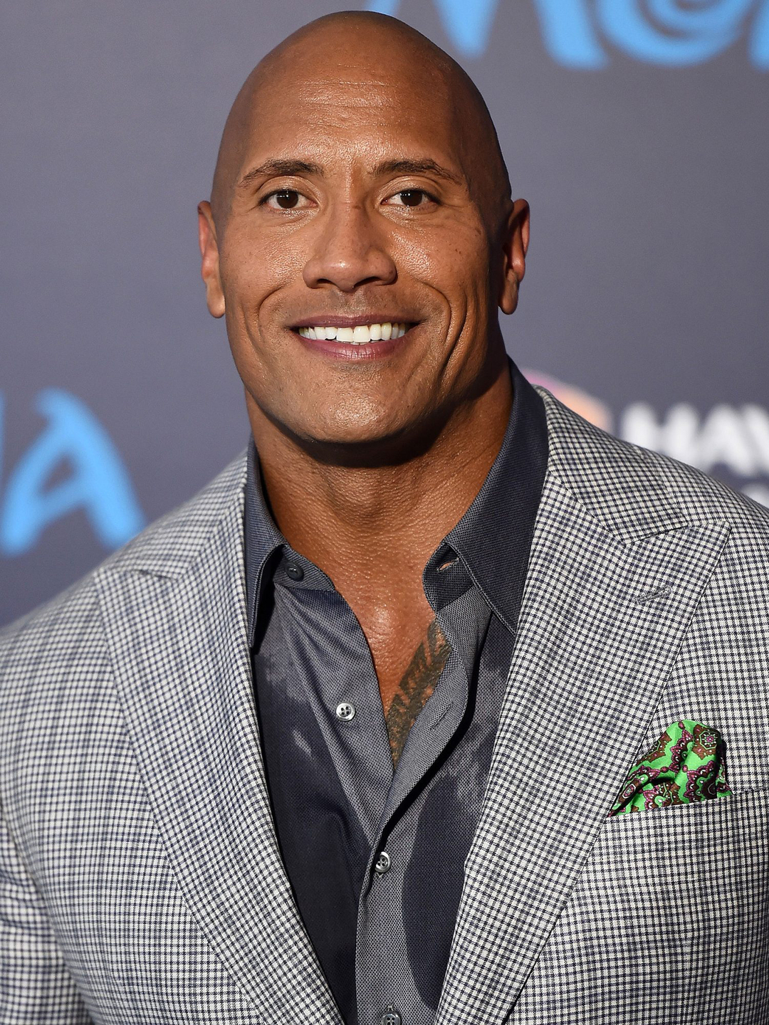 Dwayne Johnson in his youth