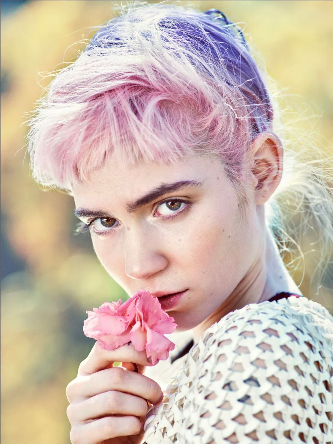 Grimes who are her parents