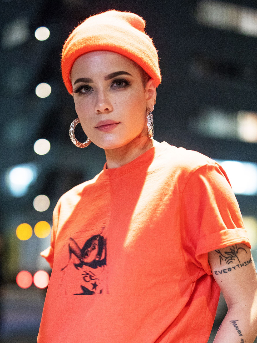 Halsey unphotoshopped pictures