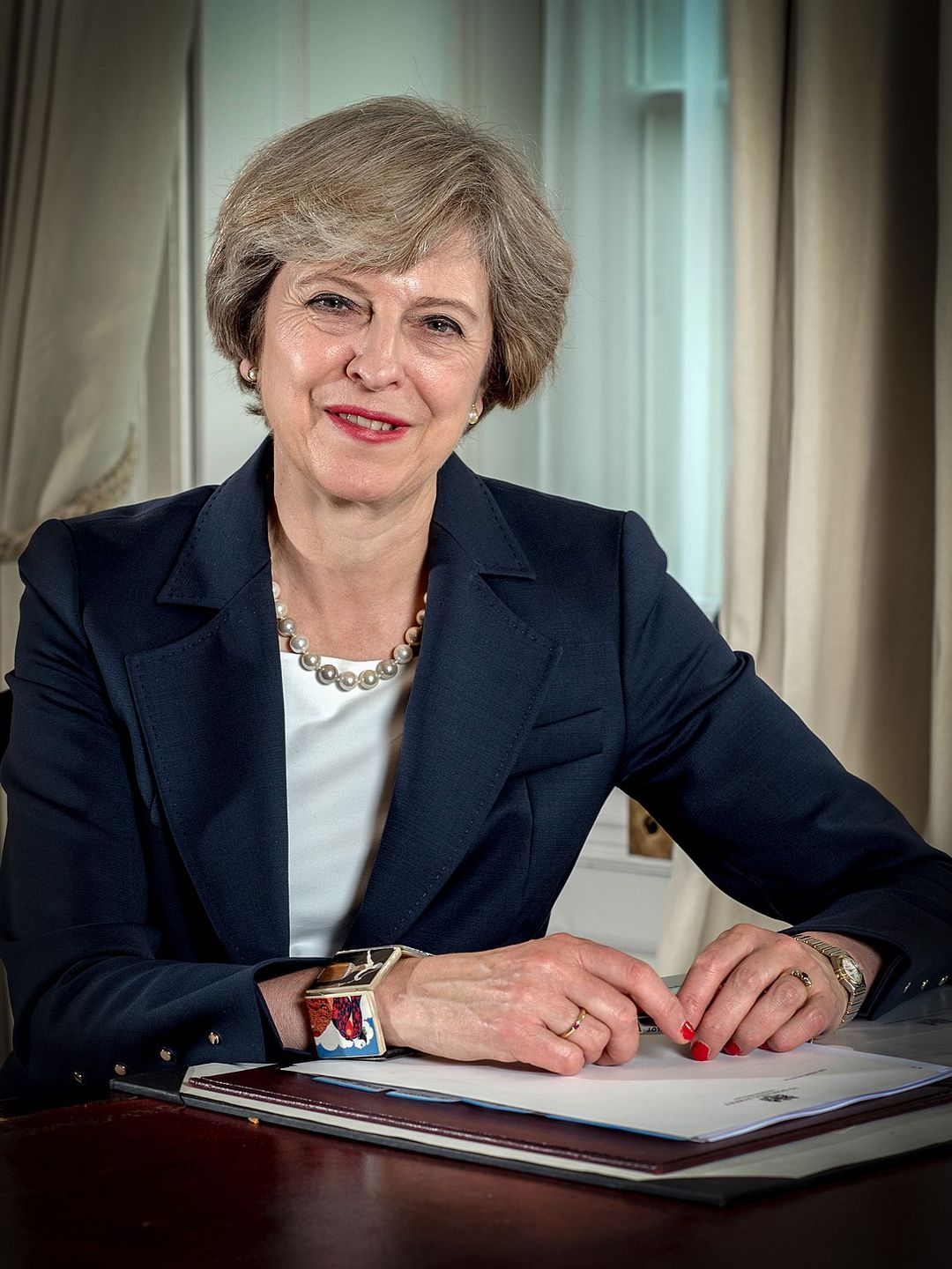 Theresa Mary May who are her parents