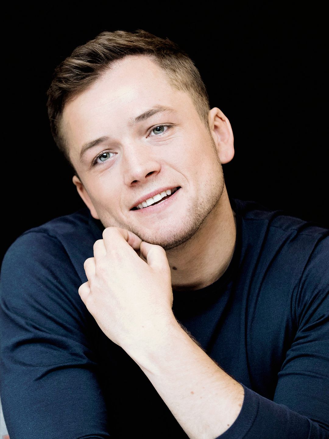 Taron Egerton who is his mother