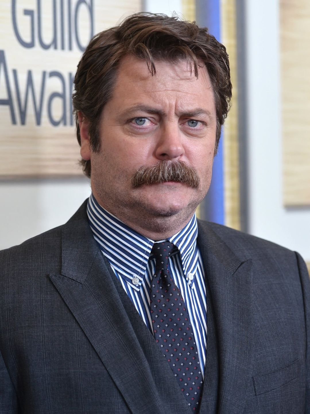Nick Offerman who is his father