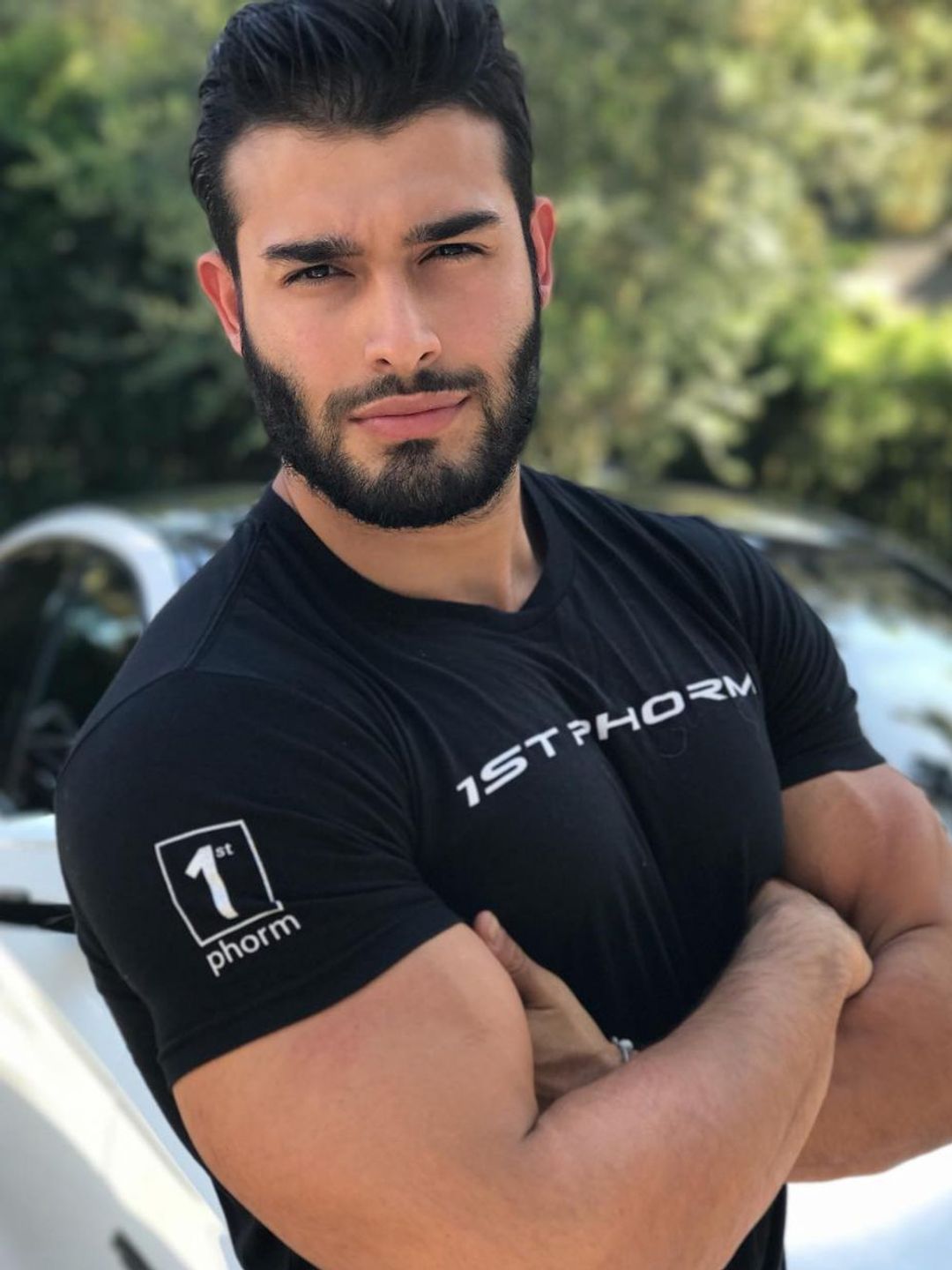 Sam Asghari who is his father
