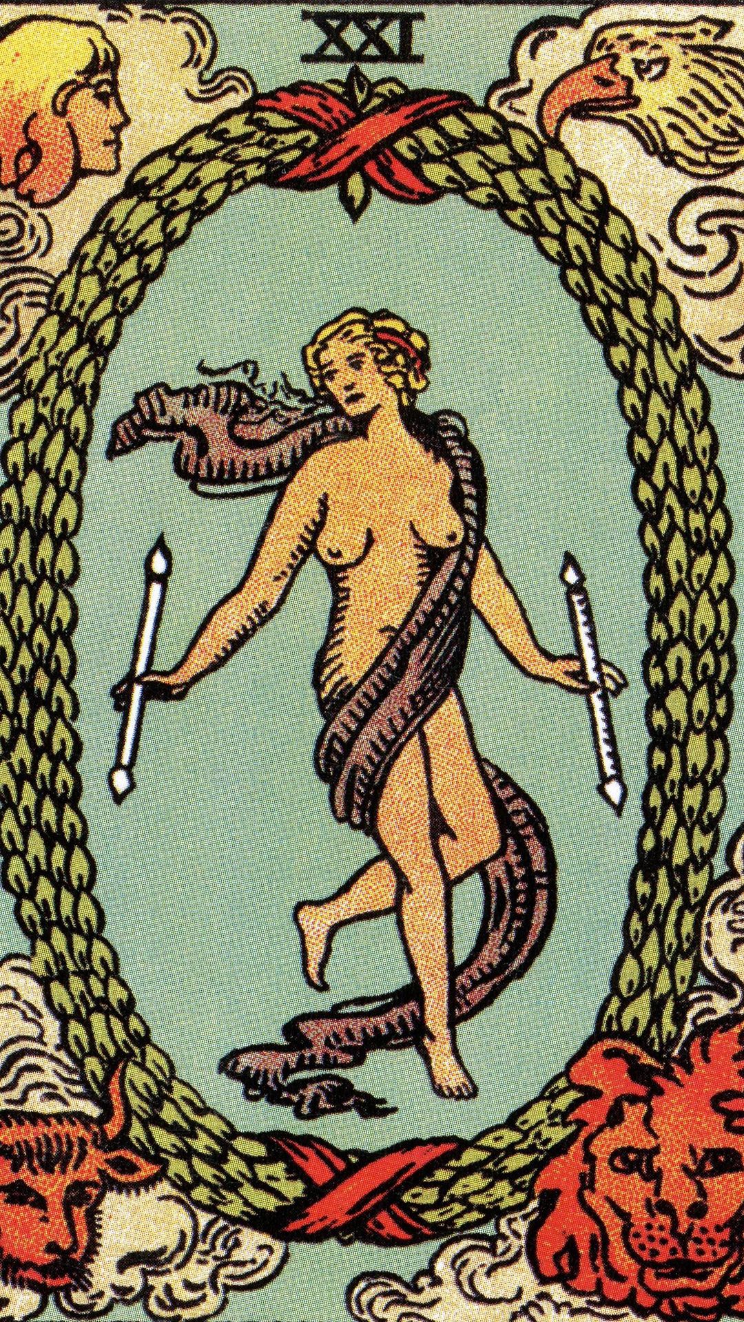 Meaning of the Tarot Card The World