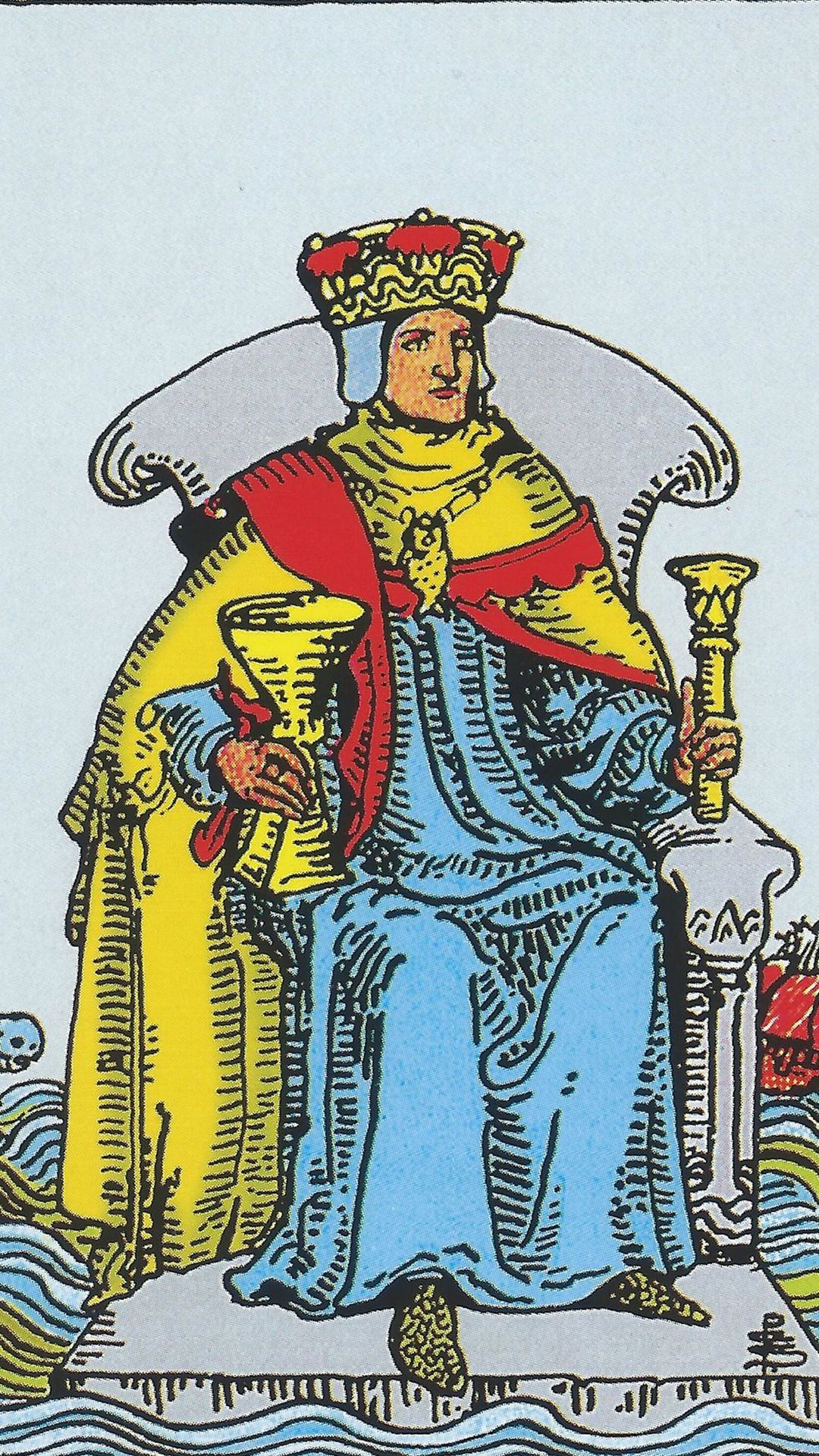 Meaning of the Tarot Card King of Cups