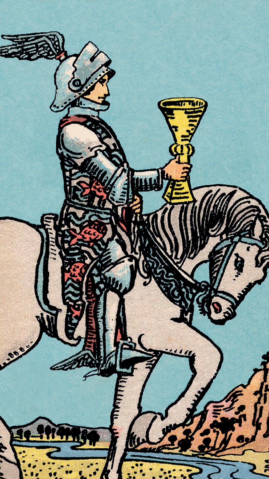 Meaning of the Tarot Card Knight of Cups