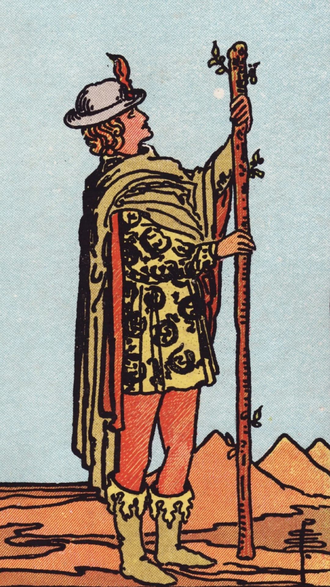 Combination of Six of Wands and Page of Wands cards | Zoomboola