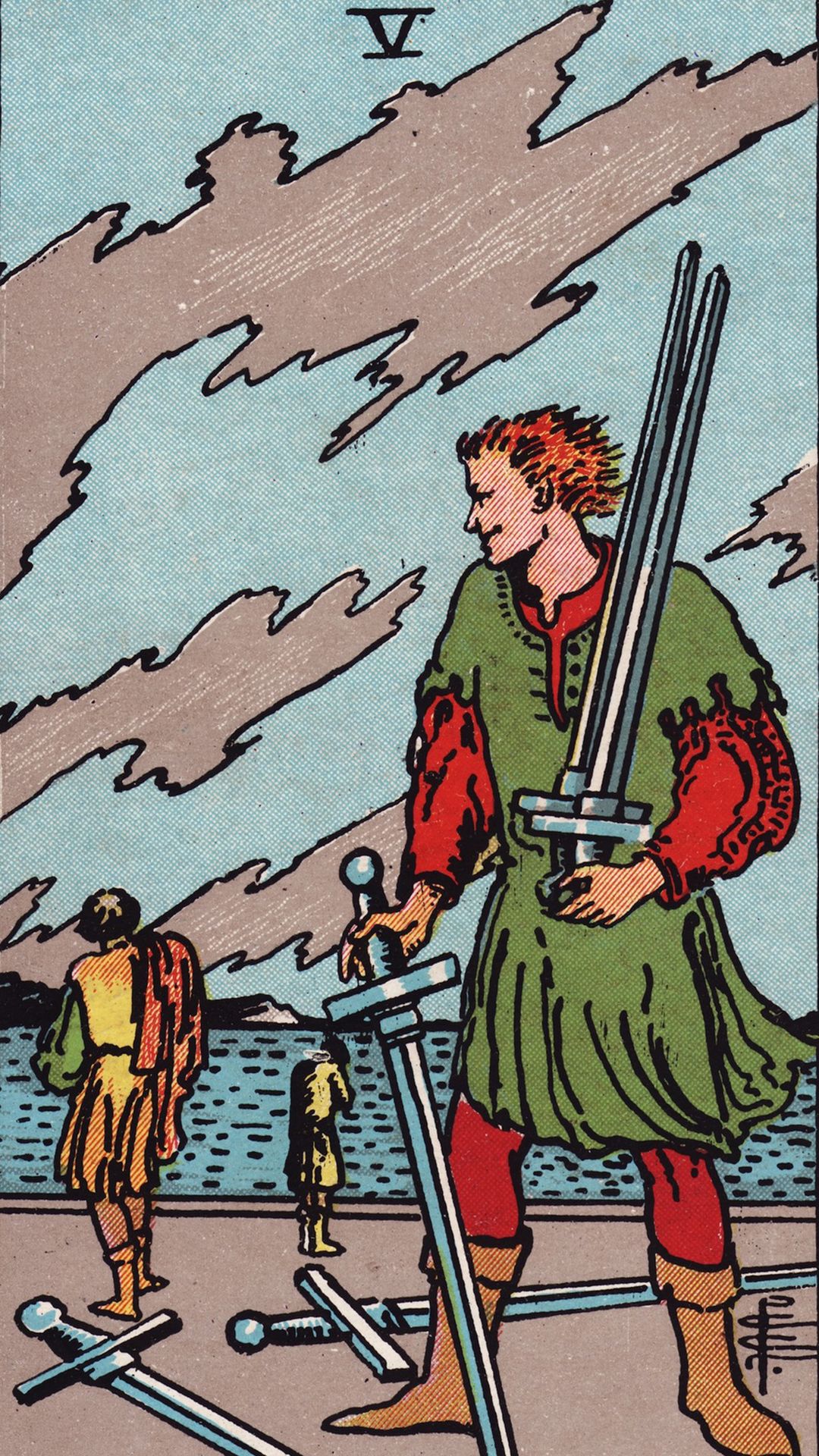 Meaning of the Tarot Card Five of Swords