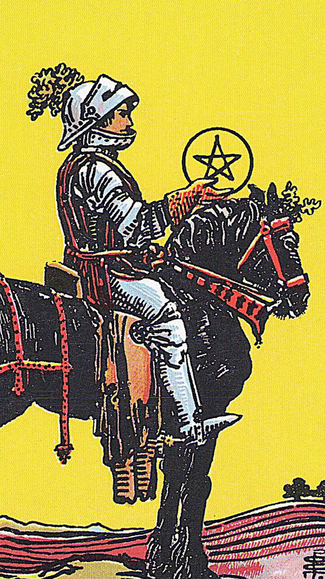 Meaning of the Tarot Card Knight of Pentacles