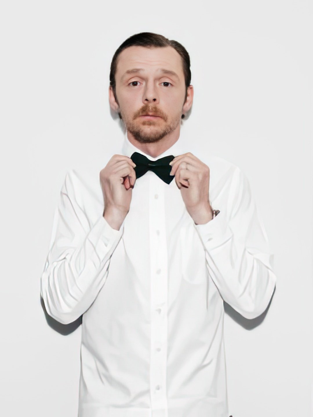 Simon Pegg who is his mother