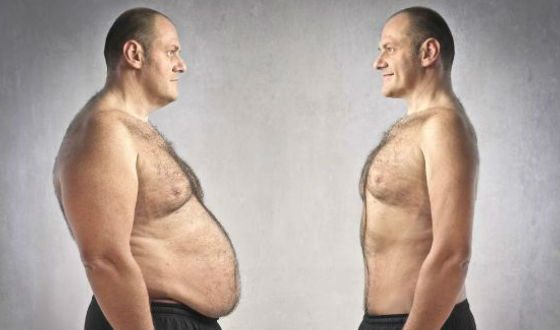 Both men and women want to get rid of a big belly