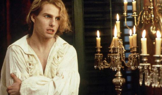 Tom Cruise in the film Interview with the Vampire