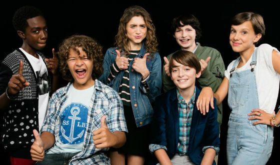 The cast of «Stranger Things» in real life