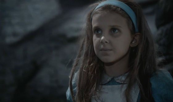 Millie Bobby Brown's first role («Once Upon a Time in Wonderland»)