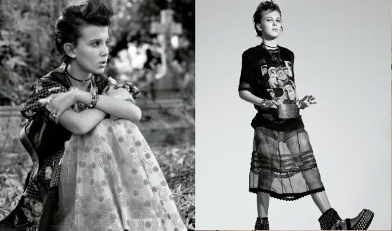 Millie Bobby Brown has her own original style