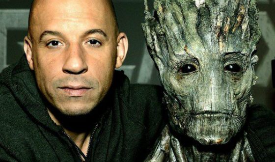 Vin Diesel gave voice and facial expressions for Groot from «Guardians of the Galaxy»