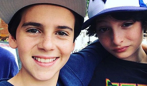 Jack Grazer and Finn Wolfhard