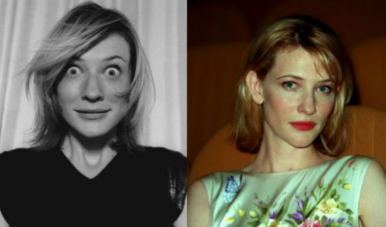 Young Cate Blanchett